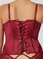 Satin And Lace Corset