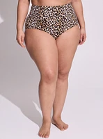 High Waist Smooth Swim Bottom