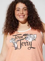 Warner Bros Tom & Jerry Sleeveless Tunic Sleep Gown