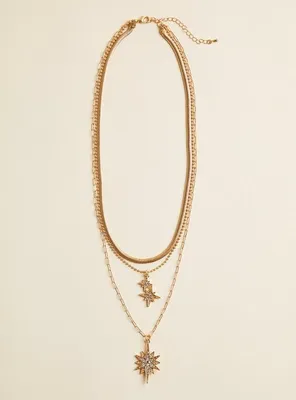 Celestial Layered Necklace