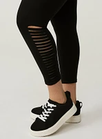 Full Length Signature Waist Side Destruction Legging