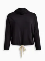 Dream Fleece Cowl Neck Long Sleeve Lounge Sweatshirt