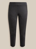 Pull-On Relaxed Taper Studio Luxe Ponte High-Rise Pant (Tall