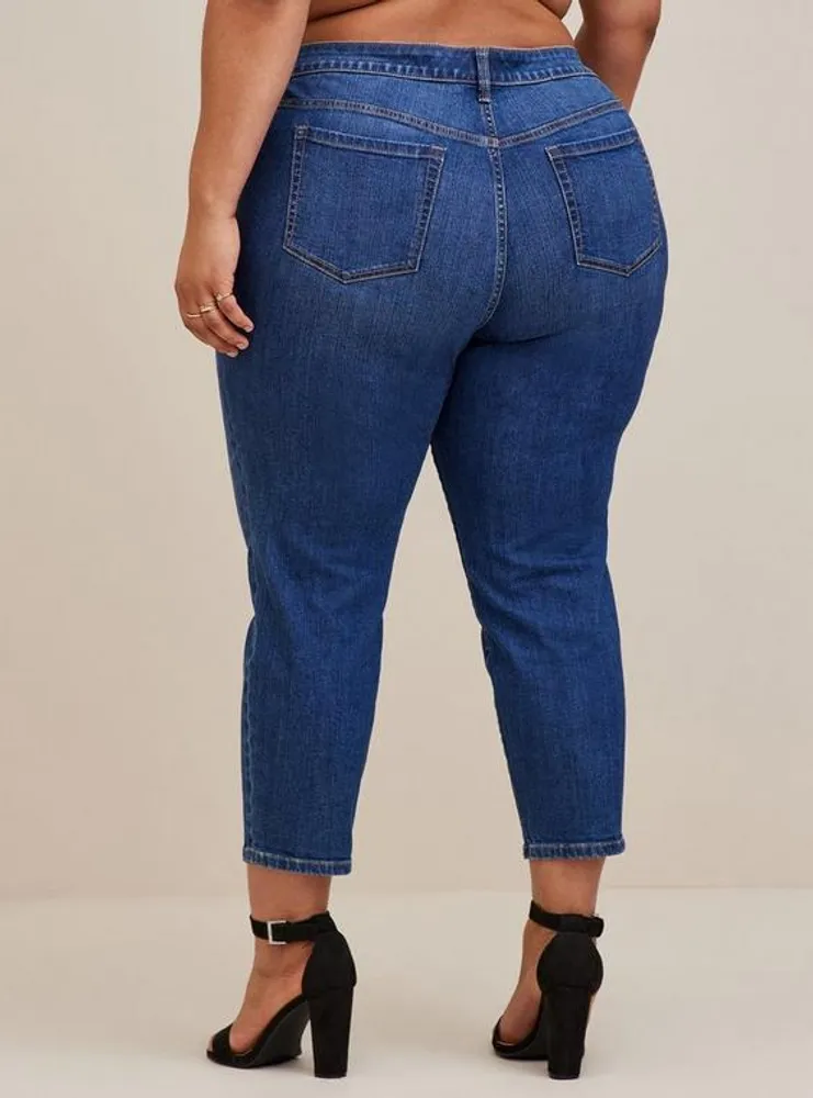 Perfect Skinny Ankle Vintage Stretch Mid-Rise Jean (Tall