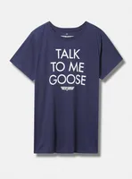 Top Gun Goose Classic Fit Cotton Crew Neck Tee