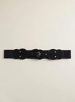 Curved Buckle Waist Belt