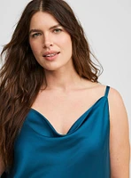 Satin Cowl Neck Cami