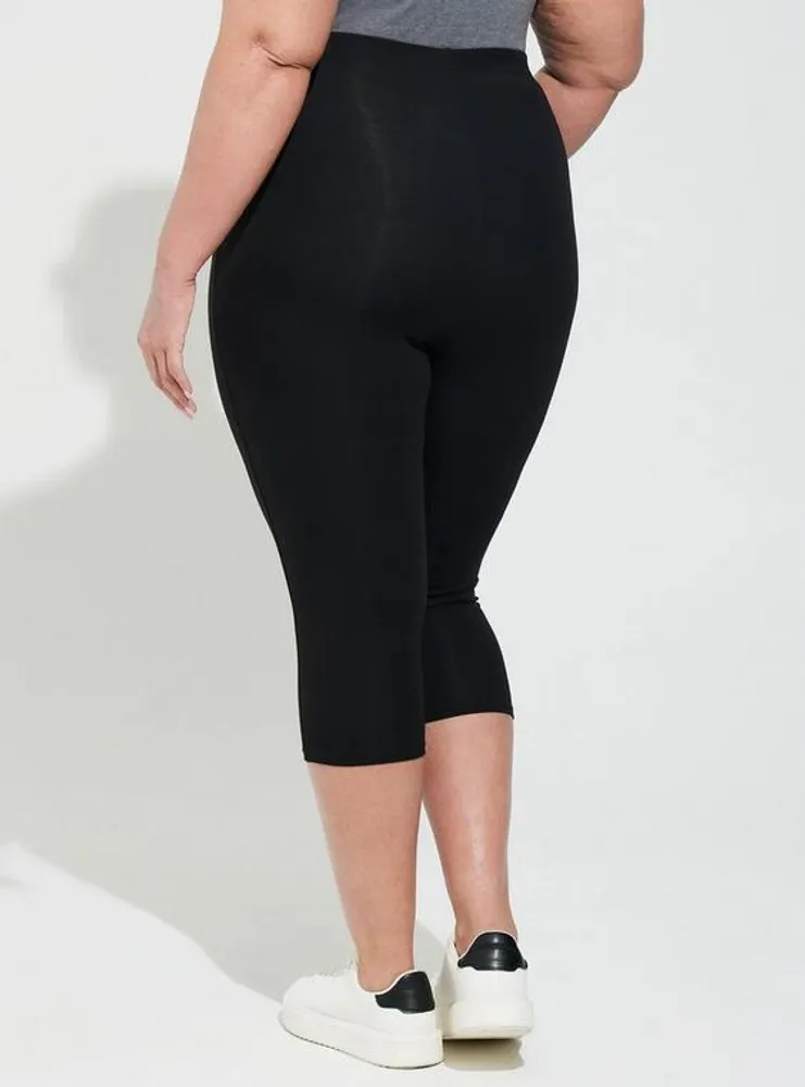 NEXT Womens Black Polyester Pedal Pusher Leggings Size 12 L28 in | eBay