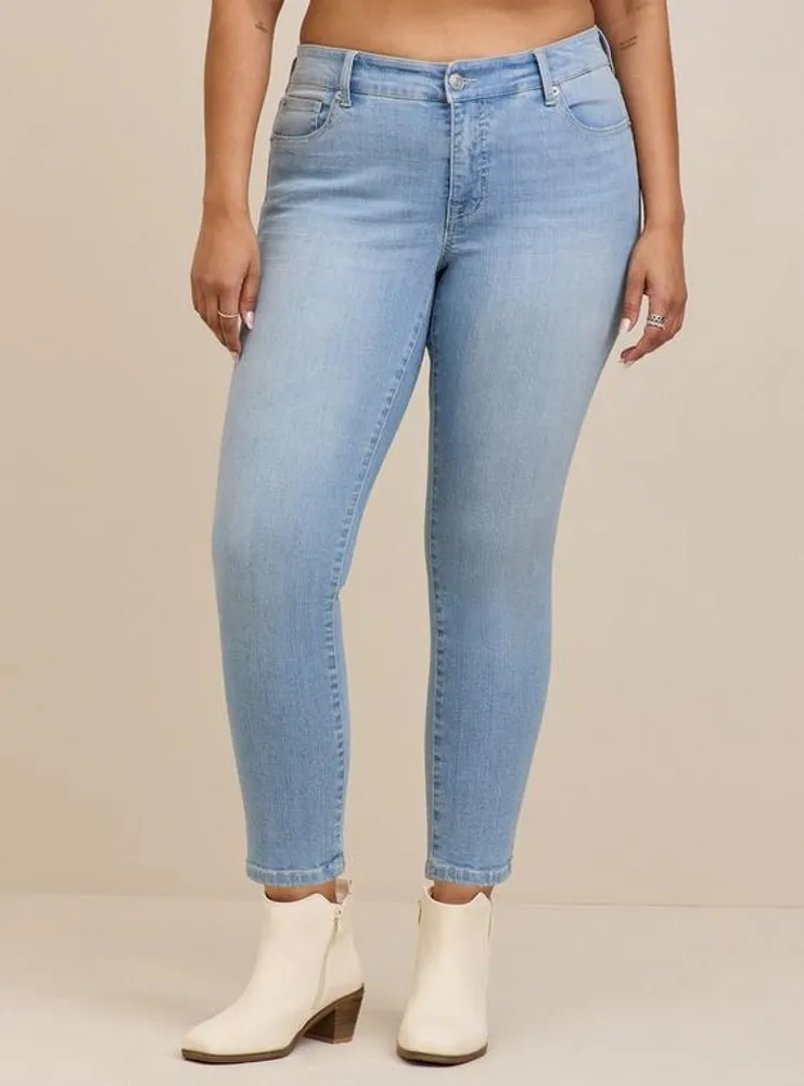 Perfect Skinny Ankle Premium Stretch Mid-Rise Jean