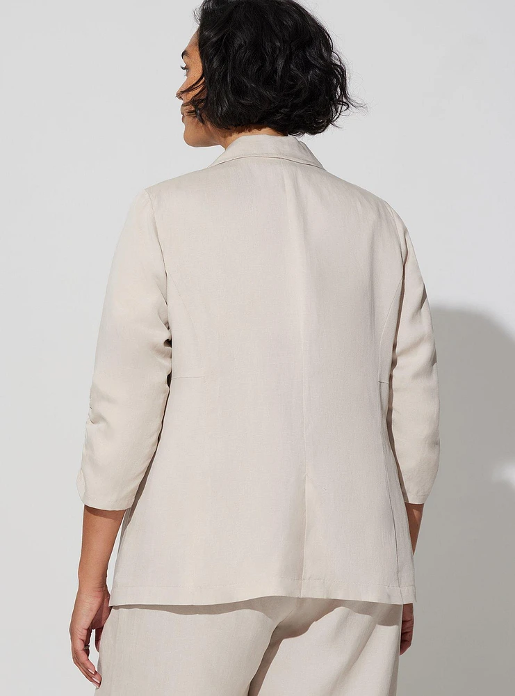 Studio Linen Blazer