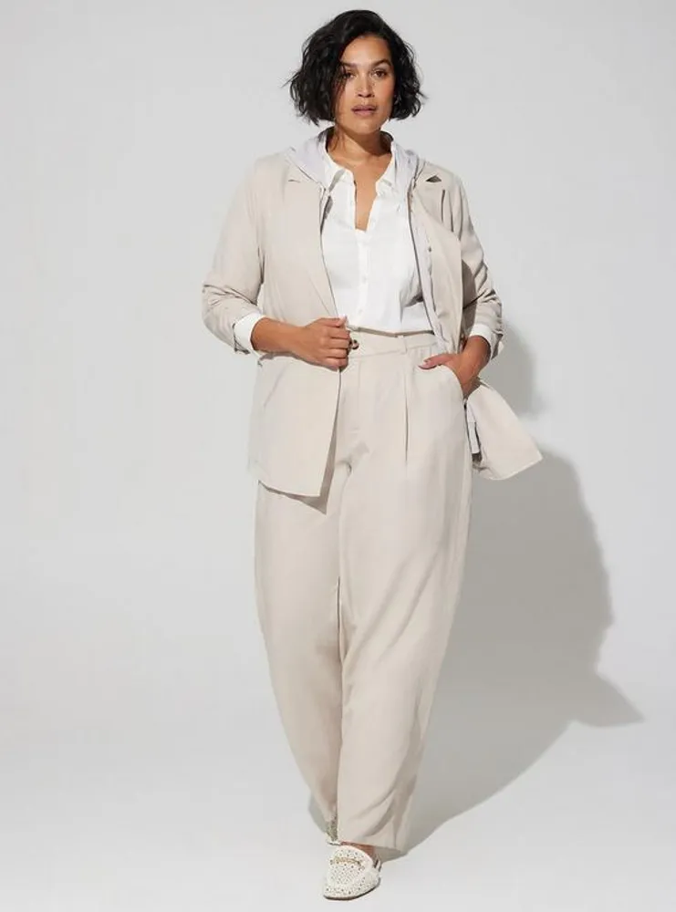 TORRID Studio Linen Blazer