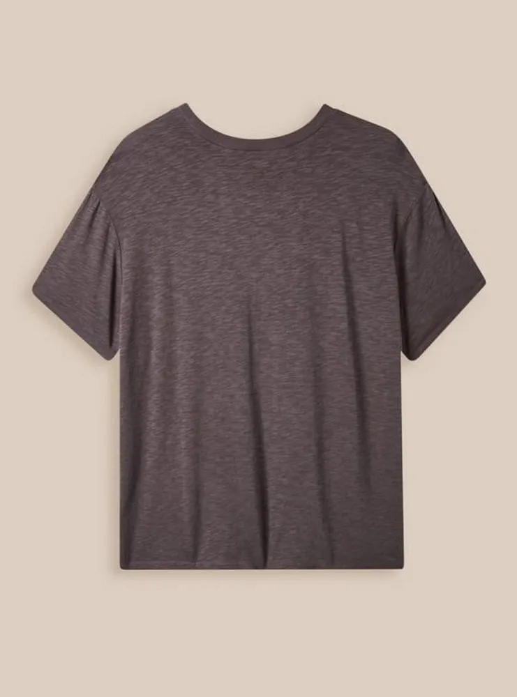 Supersoft Relaxed Crew Neck Tee