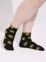 2 Pk Ruffle Shortie Socks