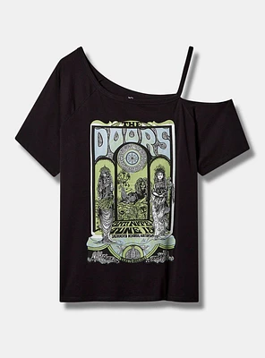 The Doors Classic Fit Cotton One Shoulder Tee