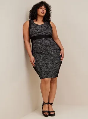 At The Knee Boucle Contoured Panel Dress