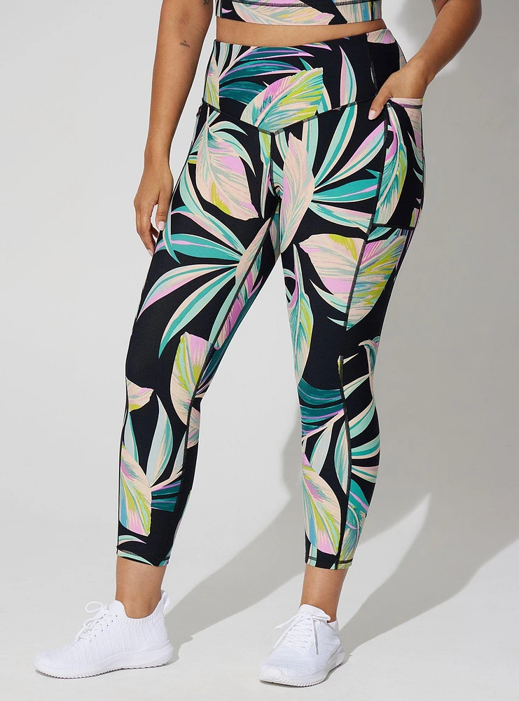 Performance Core Crop V Band Active Legging