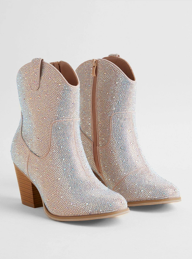 Embellished Western Bootie (WW