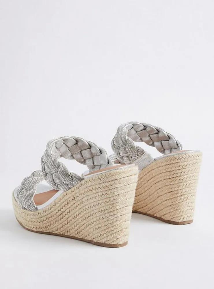 Braided Espadrille Platform Wedge (WW)