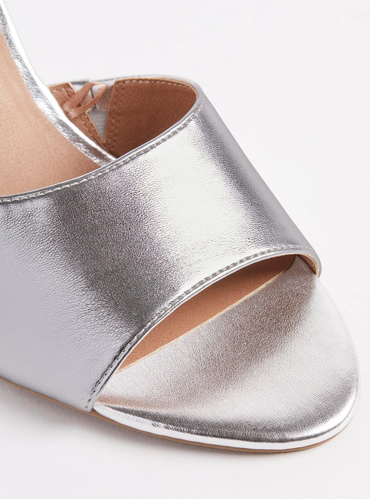 Lucite Wedge Mule (WW)