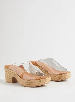 Criss Cross Wrapped Mule (WW)