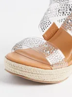 Embellished Espadrille Wedge (WW)