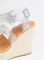 Embellished Espadrille Wedge (WW)