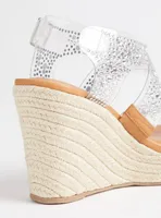 Embellished Espadrille Wedge (WW)