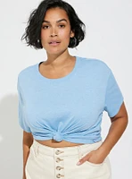 Relaxed Crop Tee