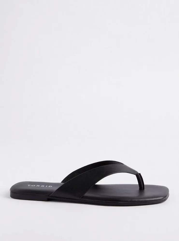 Square Toe Thong Sandal (WW)