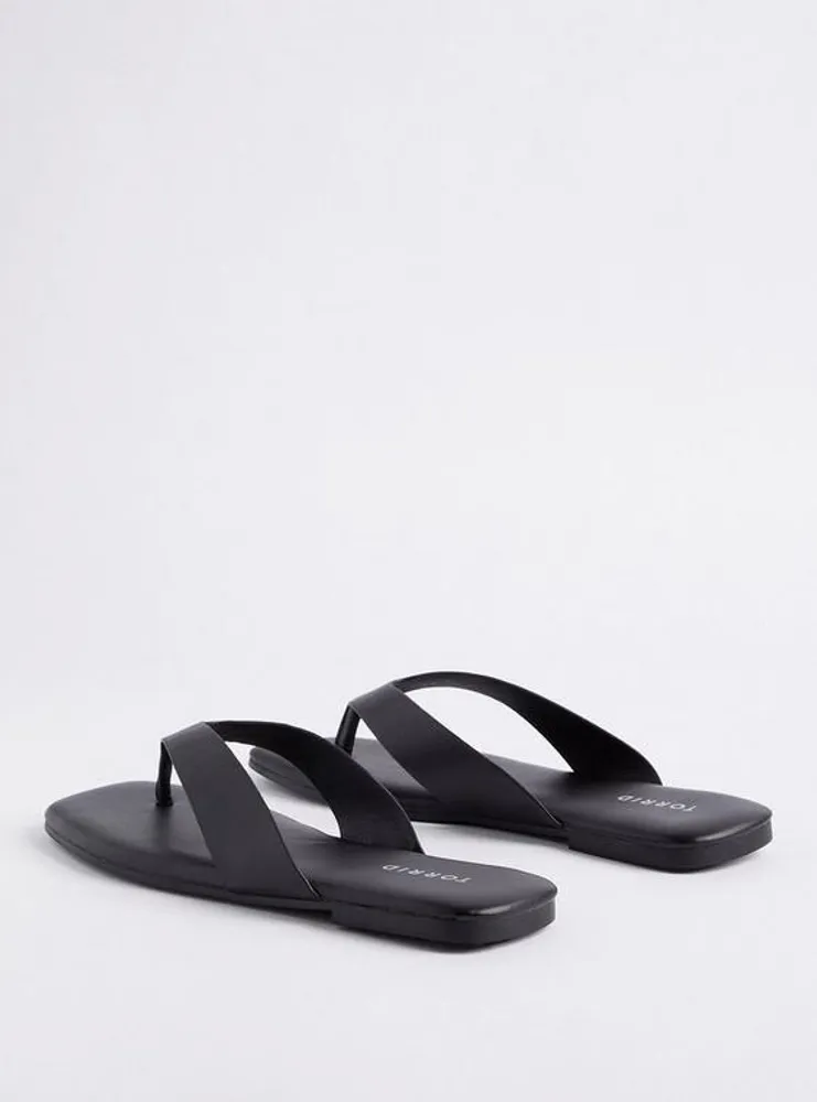 Square Toe Thong Sandal (WW)