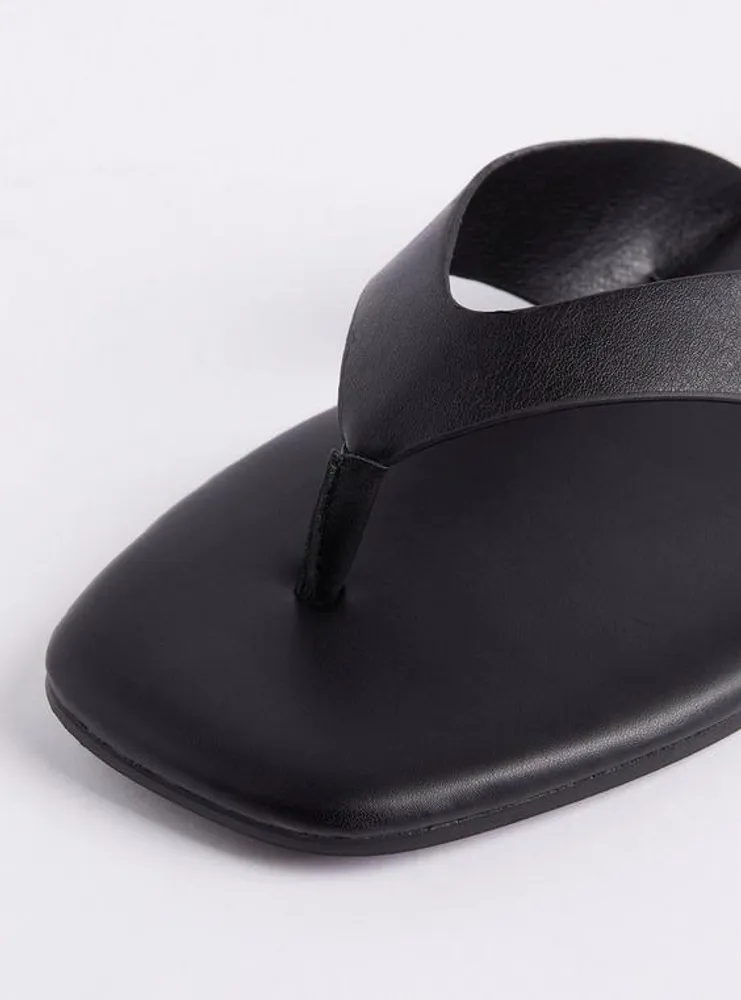 Square Toe Thong Sandal (WW)