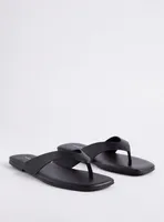 Square Toe Thong Sandal (WW)