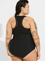 Wireless Shaping Racerback One Piece Swimsuit