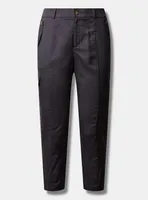 Relaxed Taper Studio Linen High Rise Cargo Pant