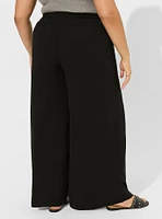 Pull-On Wide Leg Pant