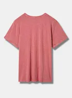 Locally Grown Relaxed Fit Heritage Slub Crew Neck Roll Sleeve Tee