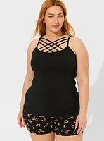 Foxy Strappy Front Cami