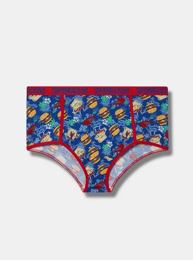 TORRID SpongeBob Cotton Mid Rise Brief Panty