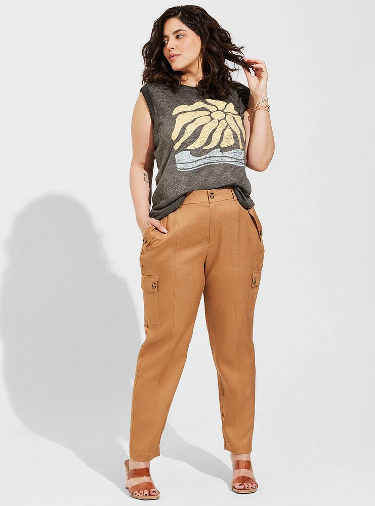 Waves Classic Fit Heritage Slub Crew Neck Tank