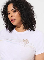 Joshua Tree Classic Fit Super Soft Slub Crew Neck Baby Tee