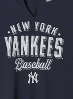 MLB New York Yankees Classic Fit Cotton Notch Tee