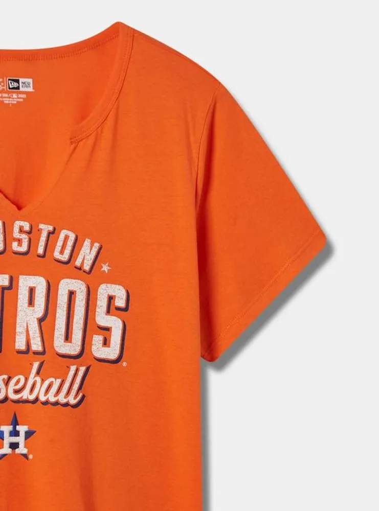 MLB Houston Astros Classic Fit Cotton Notch Tee