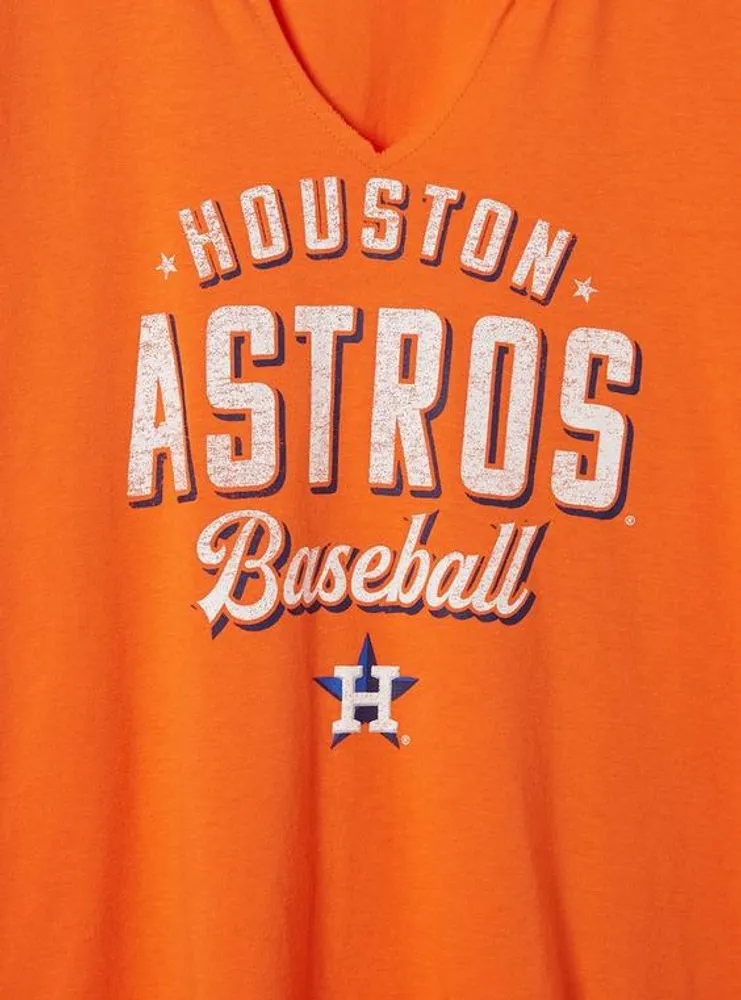 MLB Houston Astros Classic Fit Cotton Notch Tee