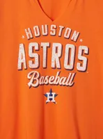 MLB Houston Astros Classic Fit Cotton Notch Tee