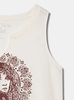 Stevie Nicks Classic Fit Cotton Notch Tank