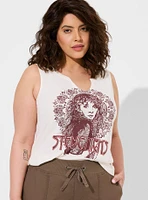 Stevie Nicks Classic Fit Cotton Notch Tank