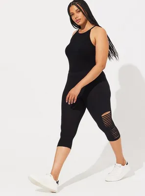 Plus Size - Pedal Pusher Signature Waist Premium Legging - Torrid