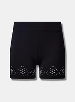 5 Inch Signature Waist Laser Cut Bike Short