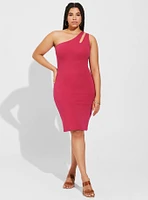 Mini Foxy Bodycon One Shoulder Dress