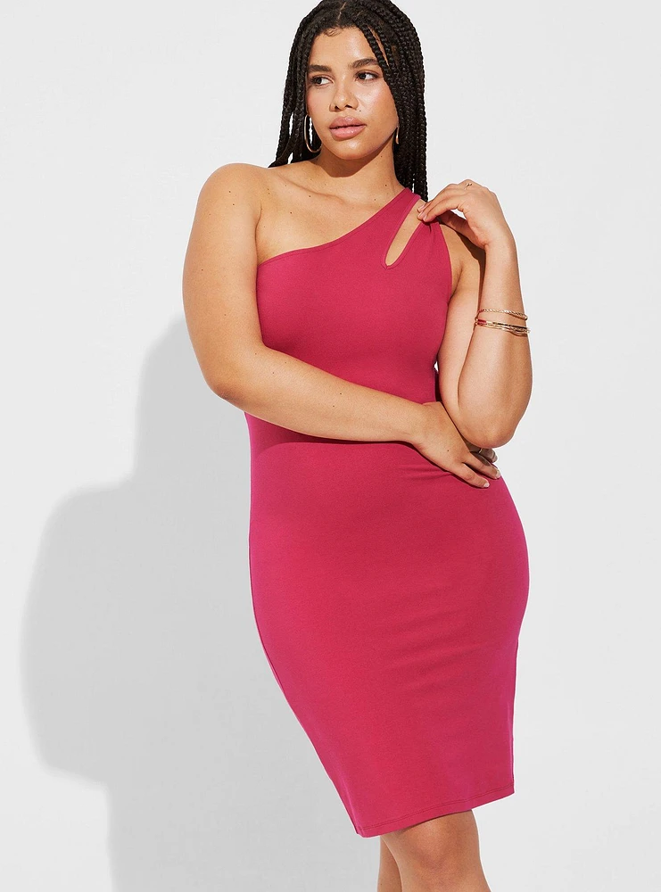 Mini Foxy Bodycon One Shoulder Dress